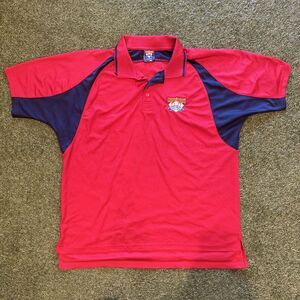 Dreams Park Cooperstown MLB Hall of Fame Polo Shirt Embroidered Size L Baseball